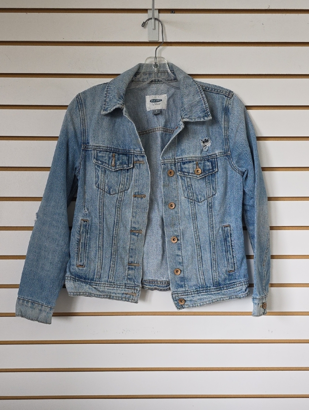 Old Navy Light Blue Denim Jean Jacket Small